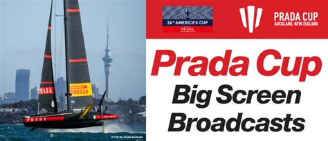 Prada Cup – Live race broadcasts on the big screen